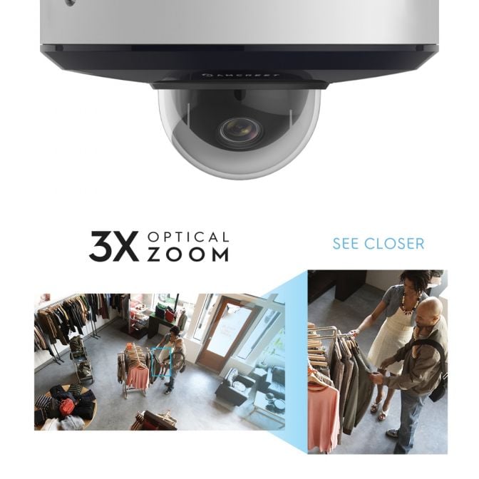 Amcrest 2MP PTZ WiFi IP Camera 3x Optical Zoom Dual Band IP2M-866W