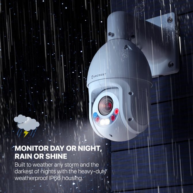 Amcrest 4MP Outdoor PTZ POE+ IP Camera PTZ Optical 25x IP4M-1063EW-AI-V2