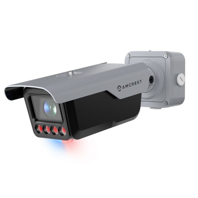 Amcrest 4MP UltraHD License Plate Reader ANPR AI IP Camera Bullet IP4M-1072EW-AI