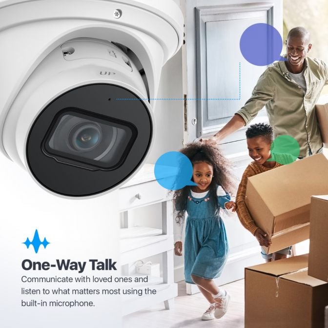 Amcrest 5MP AI IP PoE Camera Turret 5x Optical Zoom IP5M-VT1289EW-AI