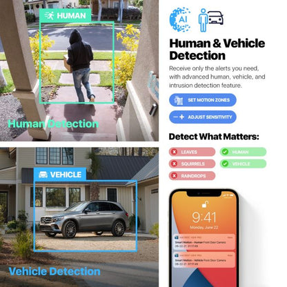 Amcrest 4K (8MP) AI Dome POE IP Security Camera