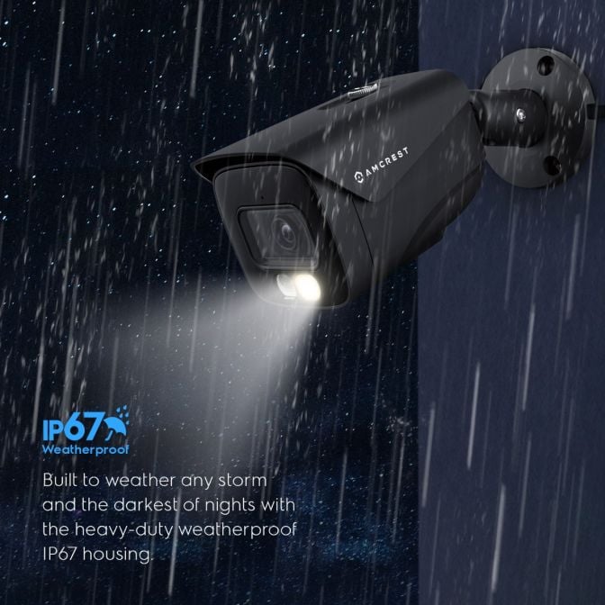 Amcrest 4K AI Bullet POE Camera