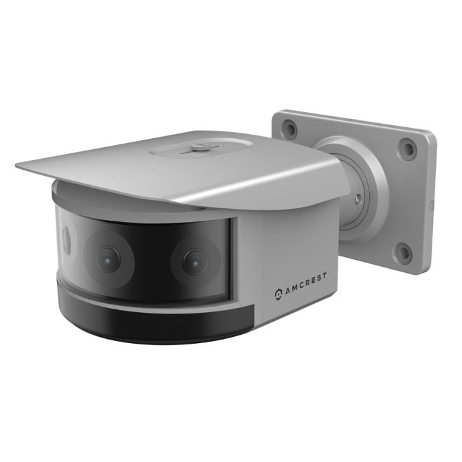 Amcrest 4K Panoramic IP PoE AI Camera 180° FOV IP8M-MB182E-AI