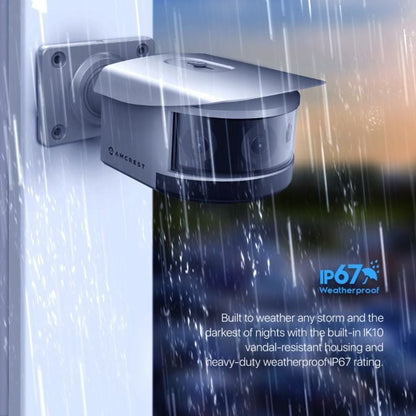 Amcrest 4K Panoramic IP PoE AI Camera 180° FOV IP8M-MB182E-AI