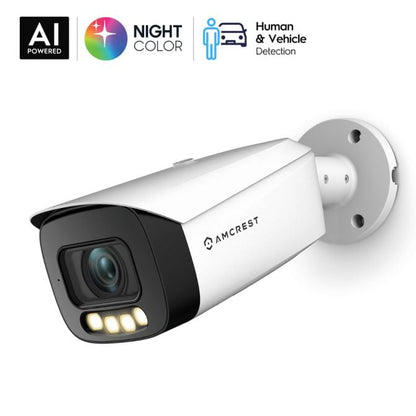 Amcrest Night Color AI Bullet Camera