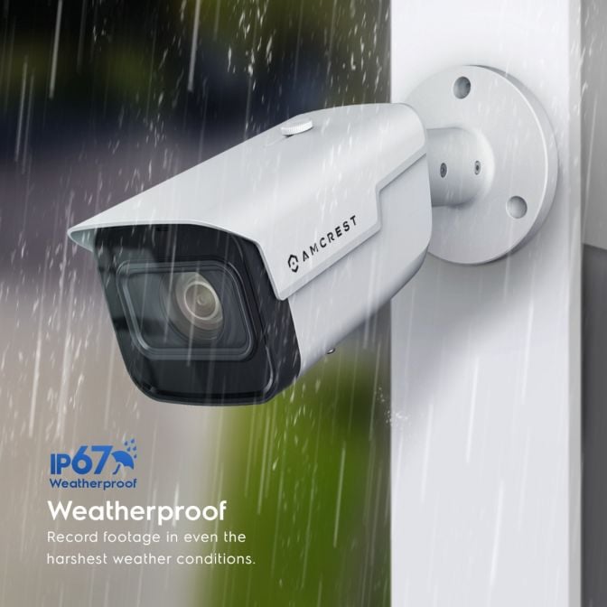 Amcrest 4K AI IP PoE Camera Bullet 5x Optical Zoom IP8M-VB2896EW-AI