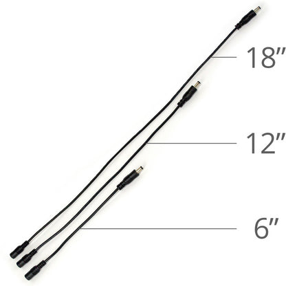 Light Kit Extensions - 6", 12", 18" Lengths