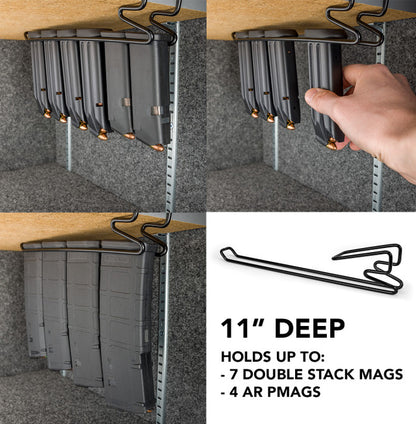 Mag Minder Gun Magazine Storage Rack (2 Sizes)