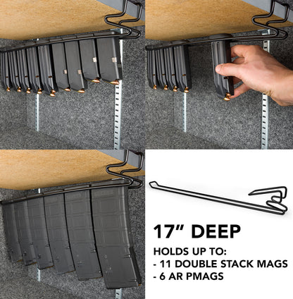 Mag Minder Gun Magazine Storage Rack (2 Sizes)