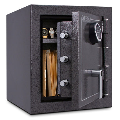 Mesa Safe MBF1512E Burglary & Fire Resistant Safe – 2 Hour Fire Rating, Electronic Lock, Steel Construction
