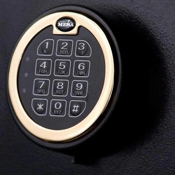 Mesa Safe MBF6032E Burglary & Fire Resistant Gun Safe – 14.4 cu. ft. Capacity, Electronic Lock, Black Finish