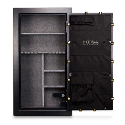 Mesa Safe MBF6032E Burglary & Fire Resistant Gun Safe – 14.4 cu. ft. Capacity, Electronic Lock, Black Finish