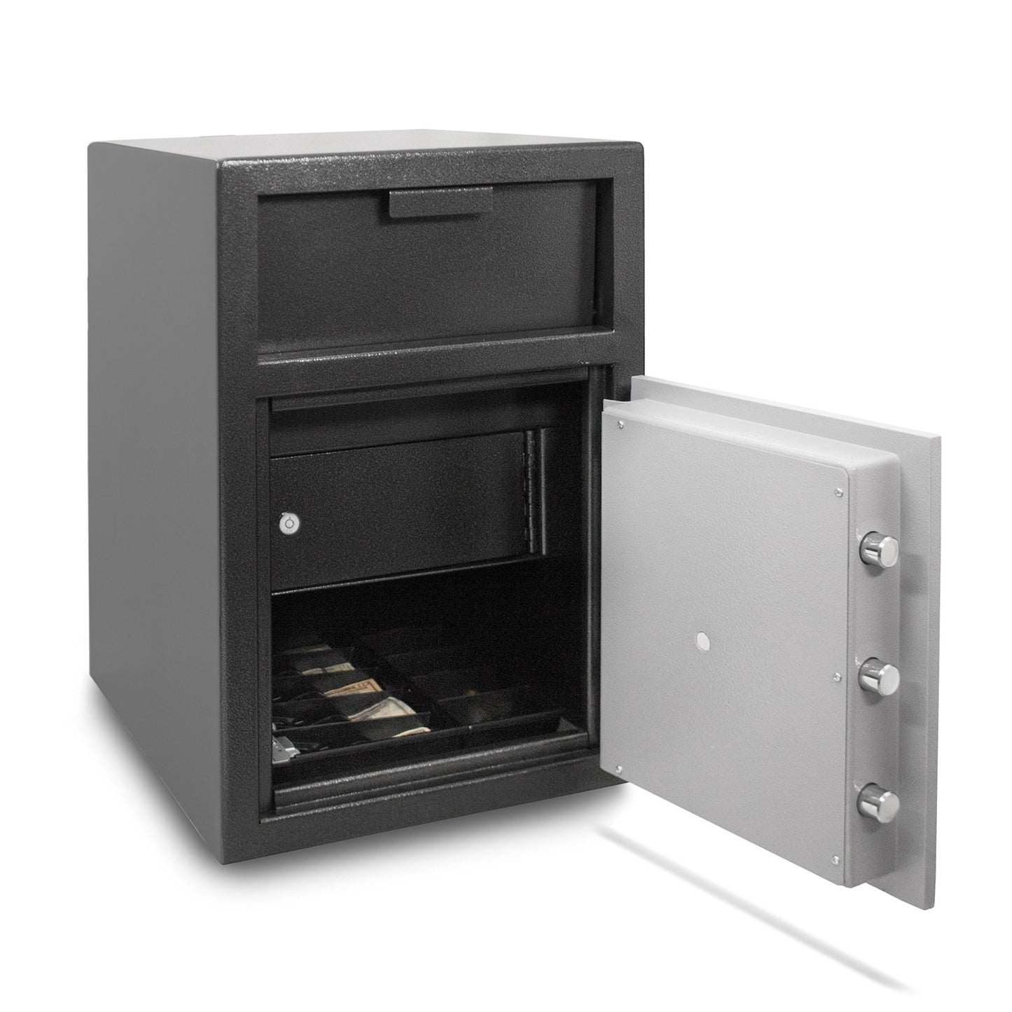 Mesa Safe MFL2731CC Depository Safe – Burglary Resistant, Front Loading Deposit, Combination Lock, Steel Construction