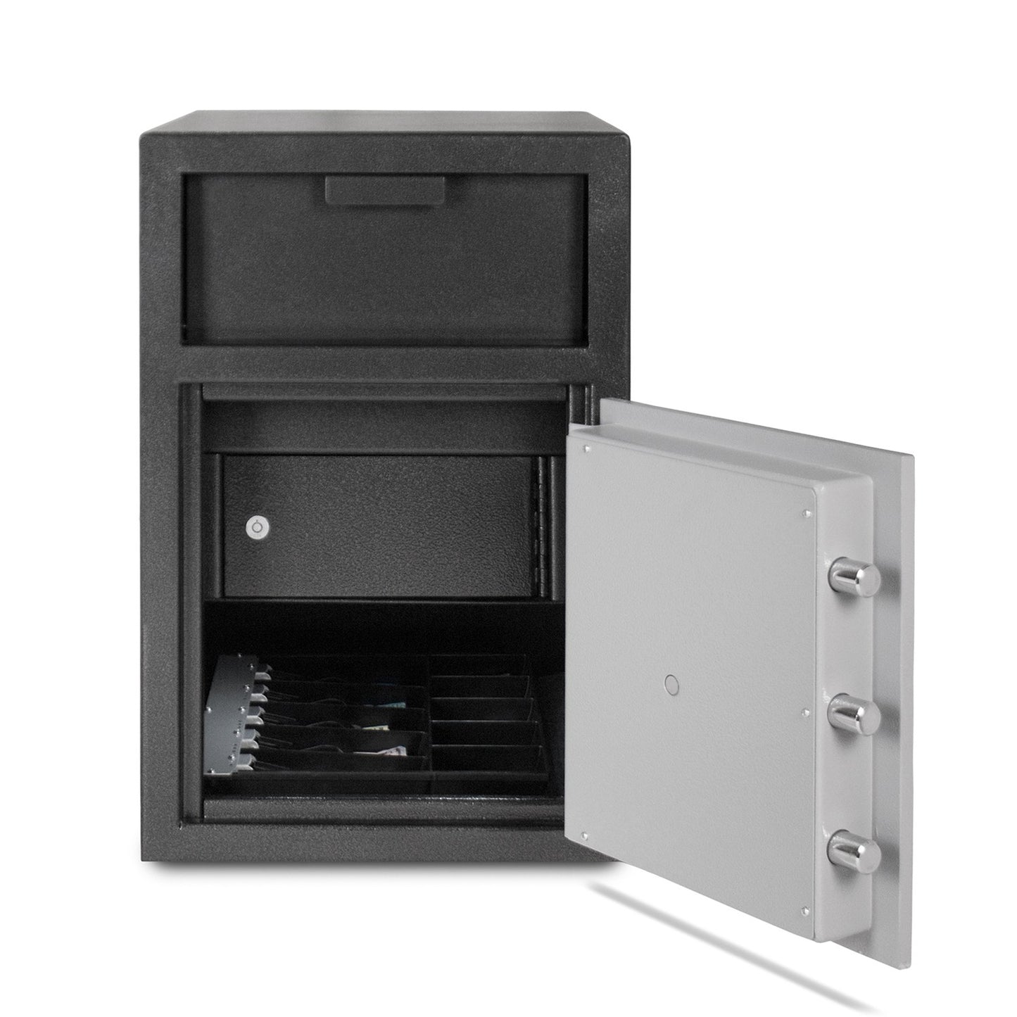 Mesa Safe MFL2731CC Depository Safe – Burglary Resistant, Front Loading Deposit, Combination Lock, Steel Construction