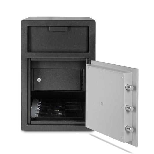 Mesa Safe MFL2731CC Depository Safe – Burglary Resistant, Front Loading Deposit, Combination Lock, Steel Construction