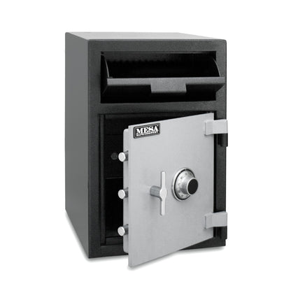 Mesa Safe MFL2731CC Depository Safe – Burglary Resistant, Front Loading Deposit, Combination Lock, Steel Construction