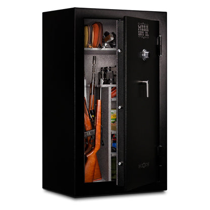 Mesa Safe MGL36E-AS Burglary & Fire Resistant Gun Safe – 30 Minute Fire Rating, Electric Lock, 36 Rifle Capacity