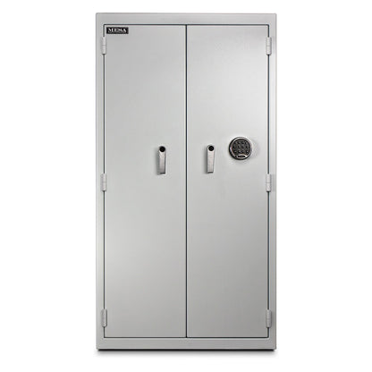 Mesa Safe MRX1000E Pharmacy Security Safe – Double Door, Electronic Lock, Steel Construction, White Finish