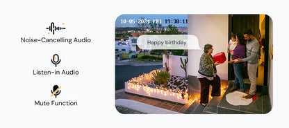 Annke Camera NightChromaTM NCK500 - 3K 8 Channel 4 Cameras PoE Security System, Acme Color Night Vision, f/1.0 Super Aperture, Active Alignment, Built-in Microphone, IP67, All-Metal Housing