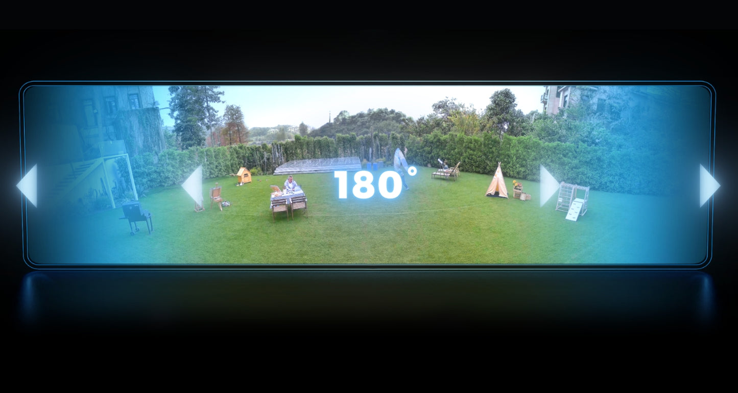 Duo 3 PoE Security Camera with 180° Panoramic View