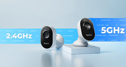 2K Smart Wi-Fi Camera with Color Night Vision and 2.4/5 GHz Wi-Fi