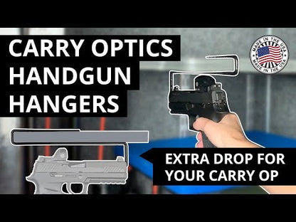 Carry Optics Handgun Hangers 2-Pack for Under-Shelf Pistol Storage