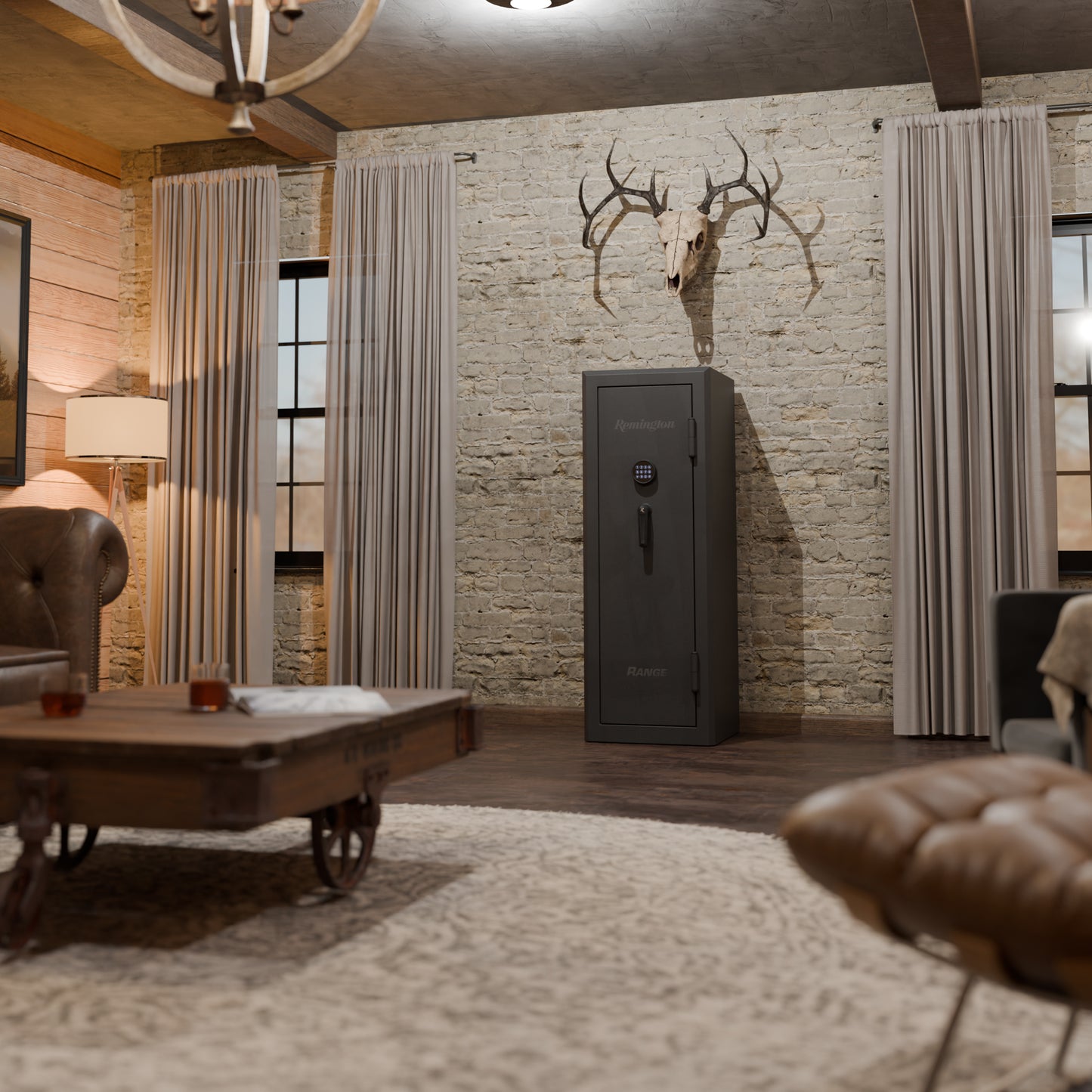 Remington Range SA24R-RA5520 20-Gun Fireproof Safe