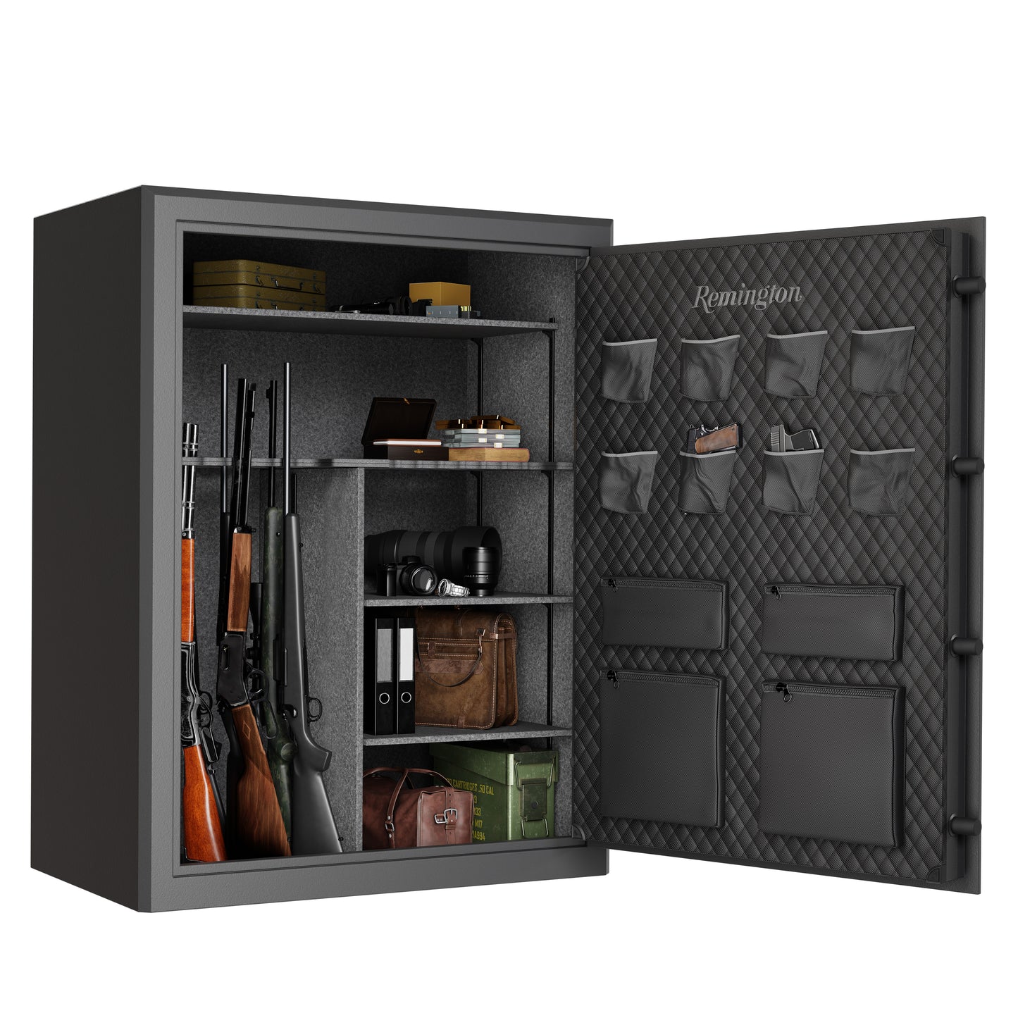 Remington Range SA24R-RA5564 64-Gun Fireproof Safe