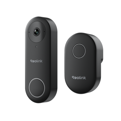 Smart 2K+ Plug-in Wi-Fi Video Doorbell with Chime