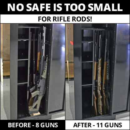 Rifle Rods Gun Rack System