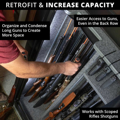 Rifle Rods Gun Rack System
