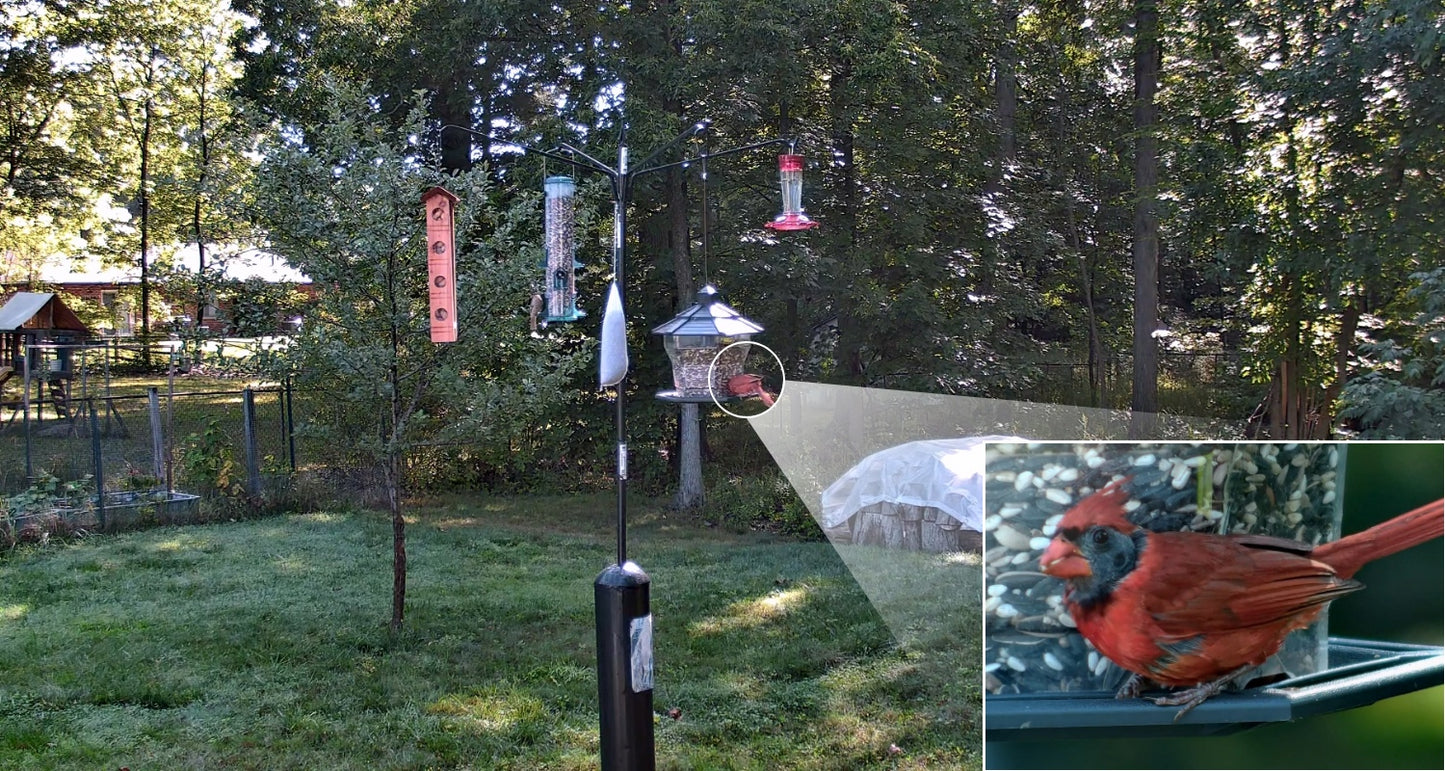 Smart 4K PTZ PoE Security Camera