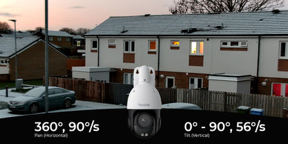 Smart 4K PTZ PoE Security Camera