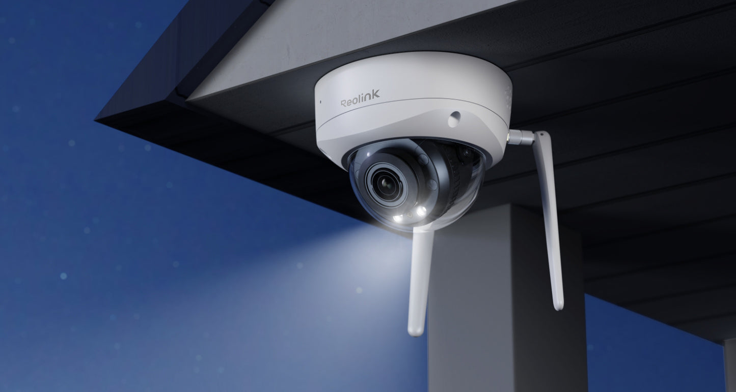 4K IK10 Vandal-Proof Wi-Fi 6 Security Camera with 5X Optical Zoom
