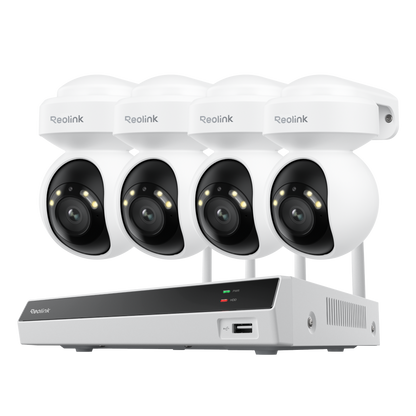 4K Wi-Fi 6 PT Surveillance System for 24/7 All-Round Protection