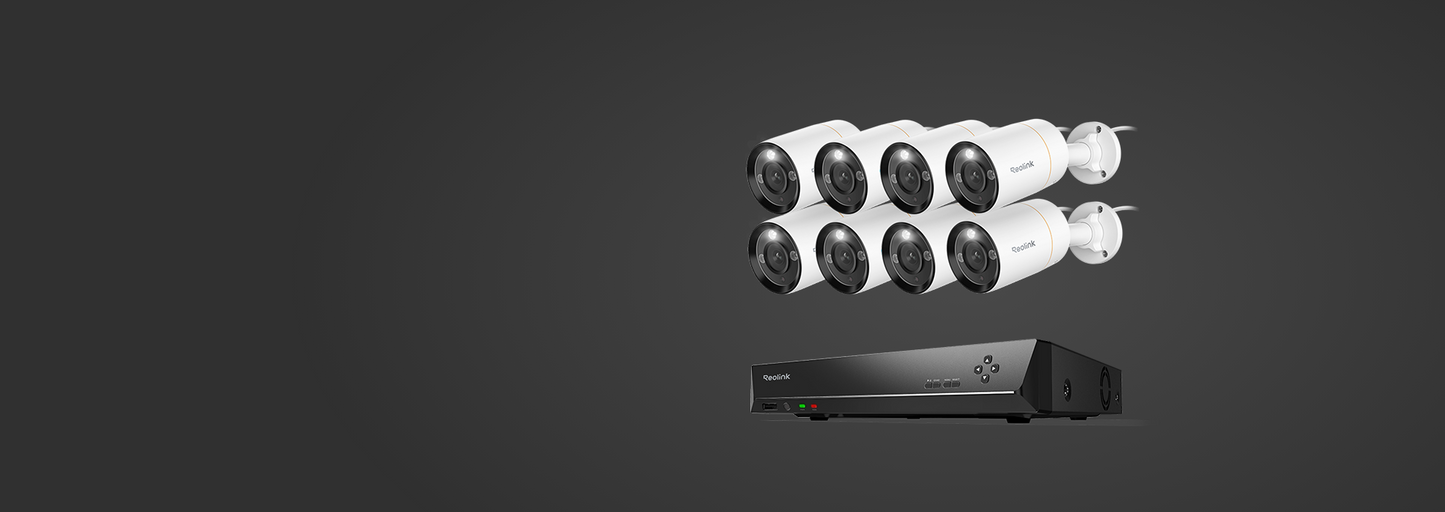 Reolink Smart 12MP PoE Security System with 24/7 Recording