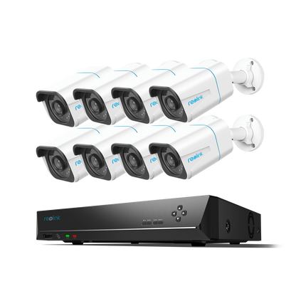 Reolink Smart 4K 8MP Security Kit with 4TB Built-In
