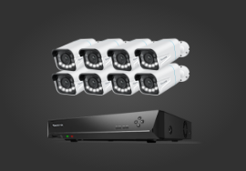 Reolink Smart 4K PoE Camera System with 5X Optical Zoom & Spotlights