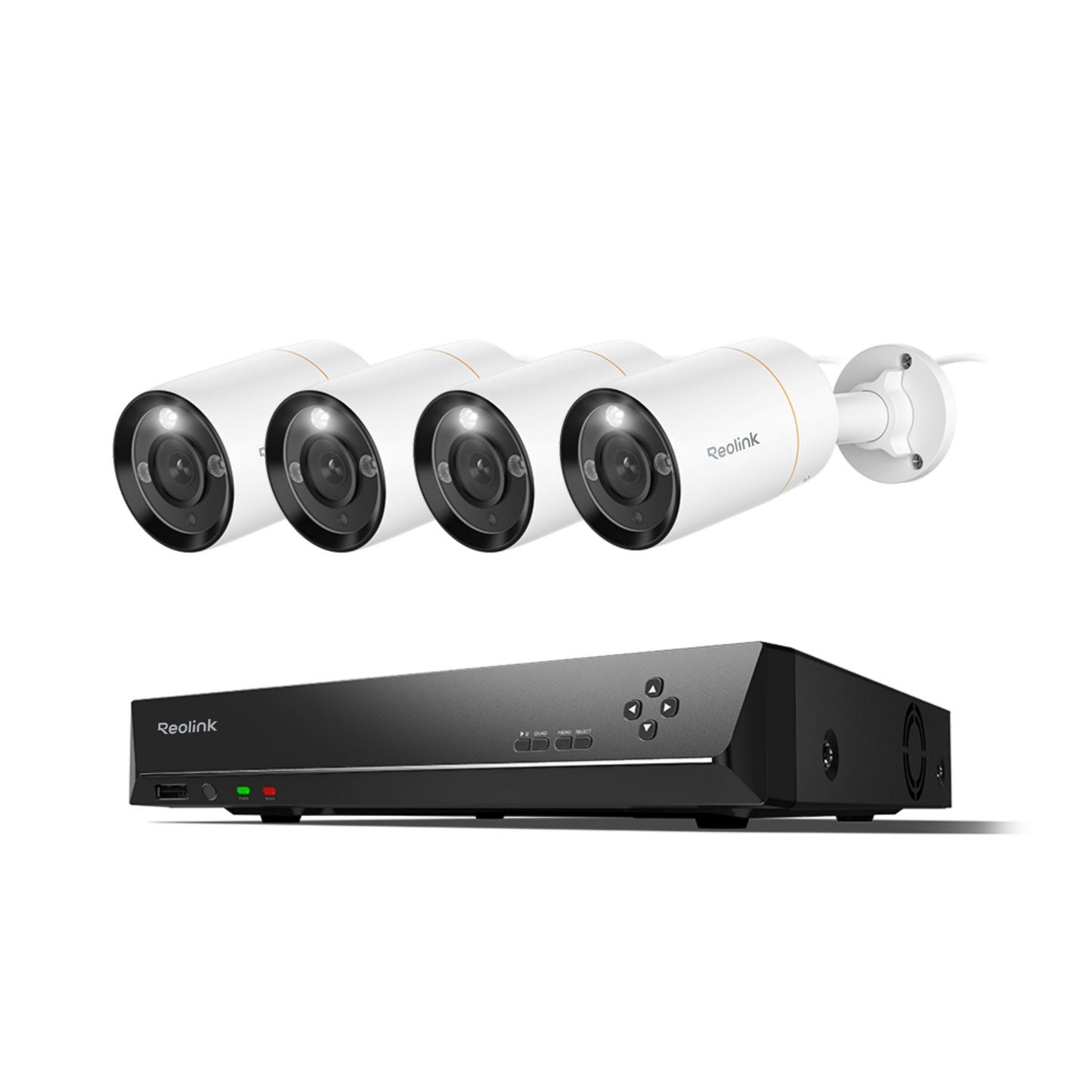 Smart 12MP PoE Surveillance System with Spotlights