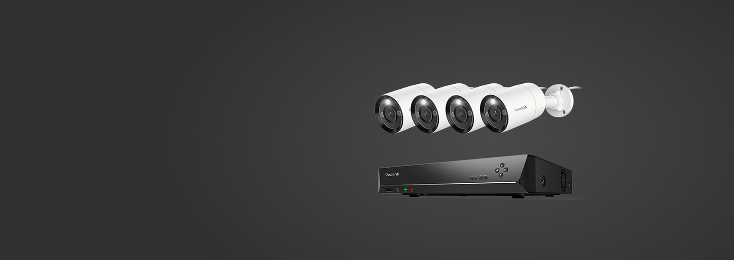 Smart 12MP PoE Surveillance System with Spotlights