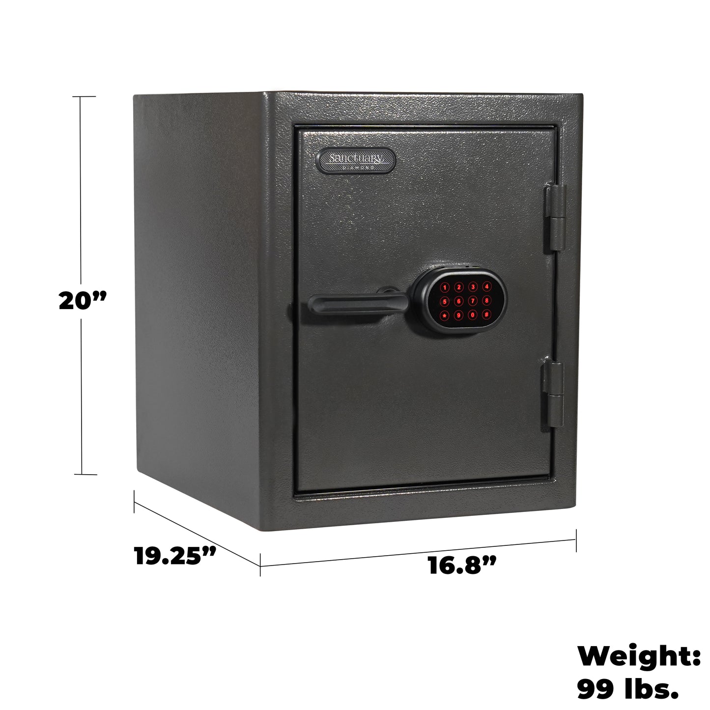 Sanctuary Diamond SA-DIA3-S 90-Min Fire & Water Safe