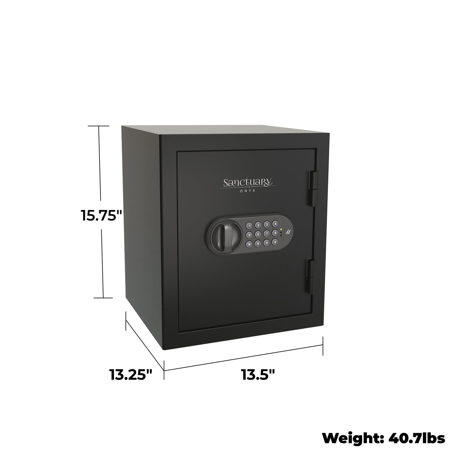 Sanctuary Onyx SA-ONYX2 Fireproof Home Safe