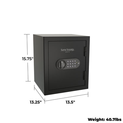 Sanctuary Onyx SA-ONYX2 Fireproof Home Safe