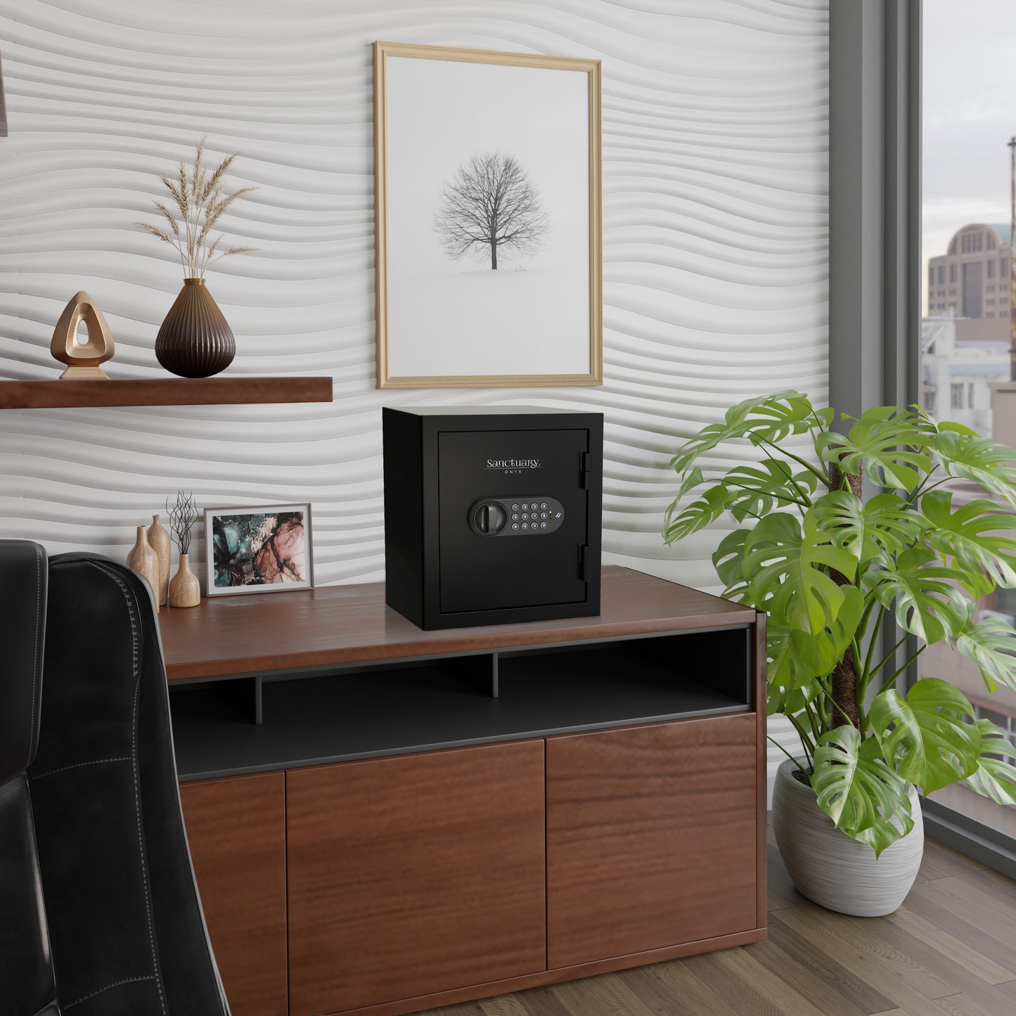 Sanctuary Onyx SA-ONYX2 Fireproof Home Safe