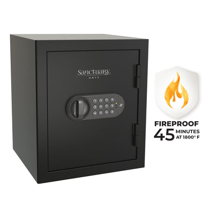 Sanctuary Onyx SA-ONYX2 Fireproof Home Safe