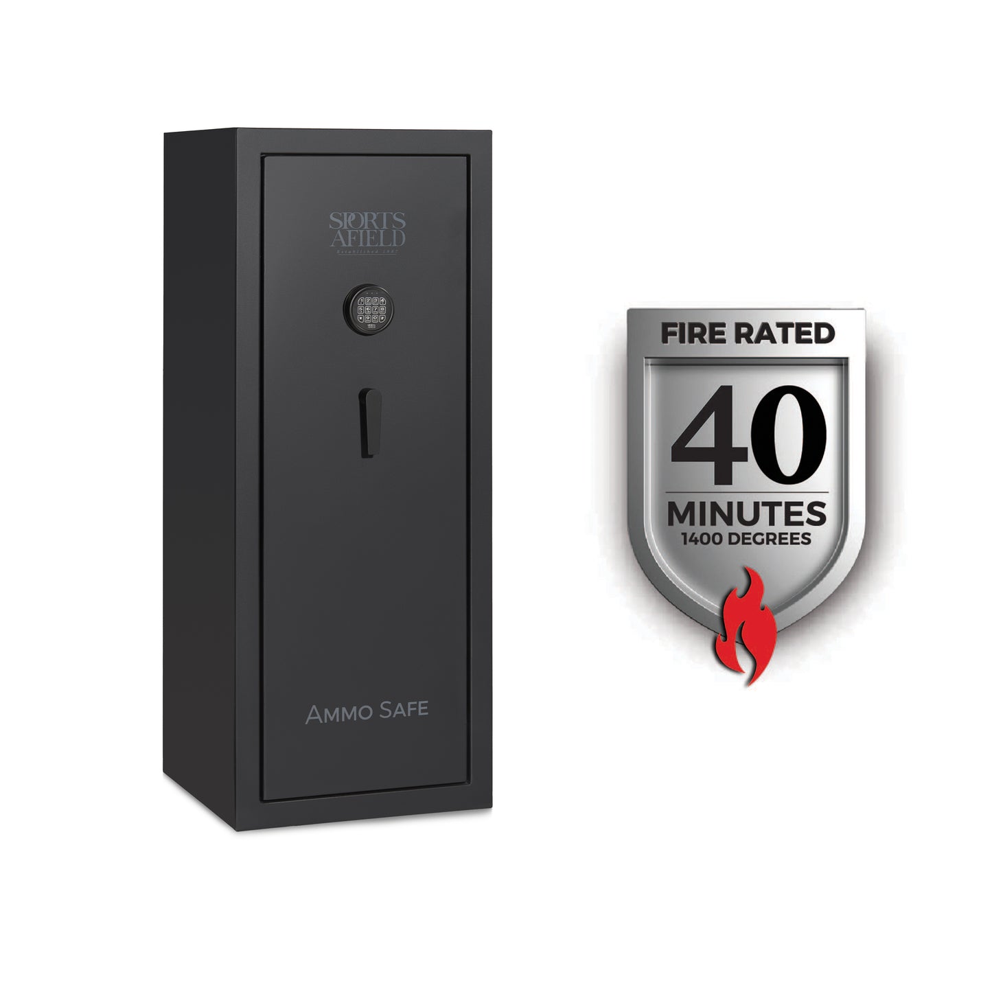 Sports Afield Ammo Safe SA5520LZ-AMG-H 40-Min Fire Safe