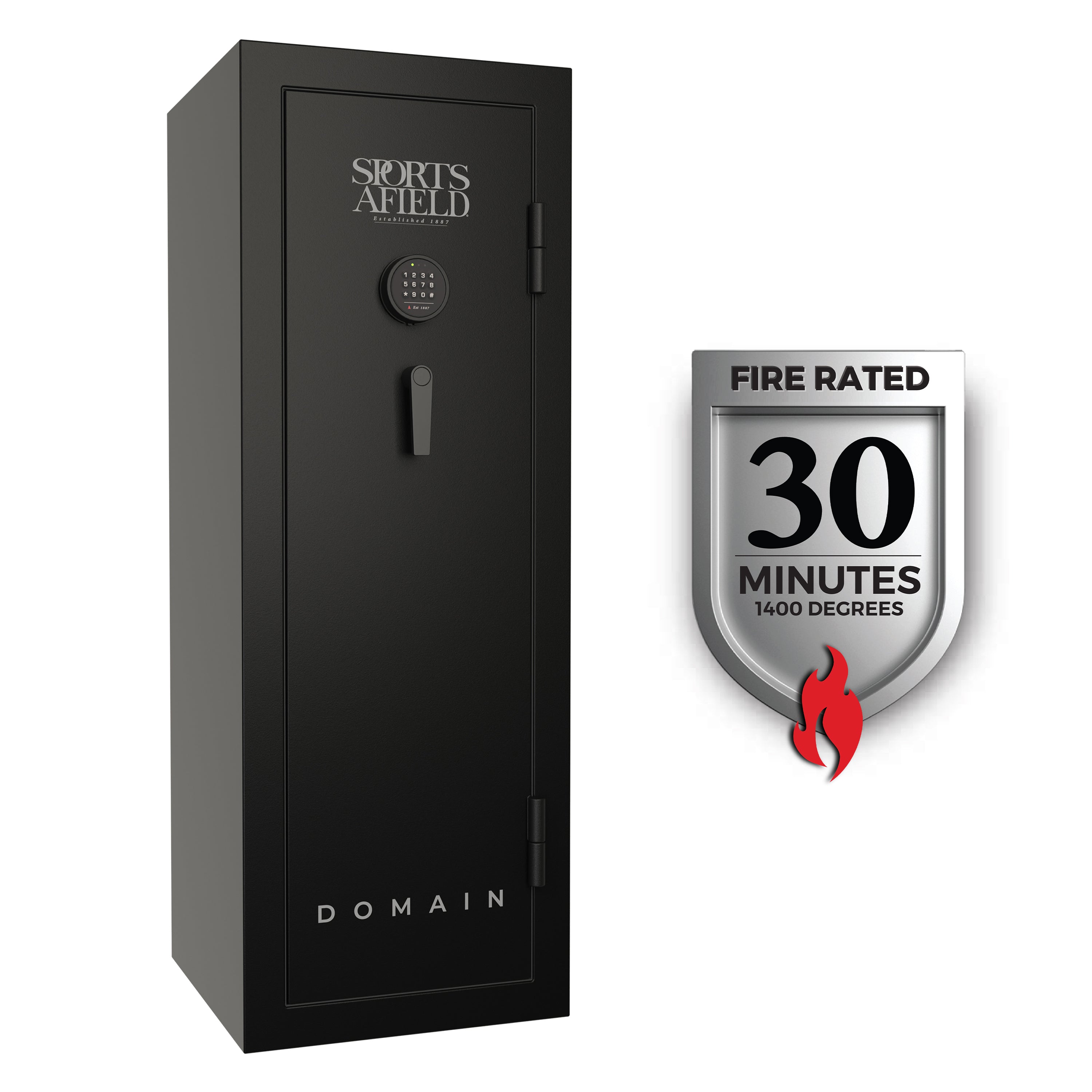 Sports Afield Domain SA5520DOM 20-Gun Fire Safe – Safes and Security Direct