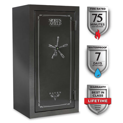 Sports Afield Haven SA5930HX-BIO 36-Gun Biometric Safe