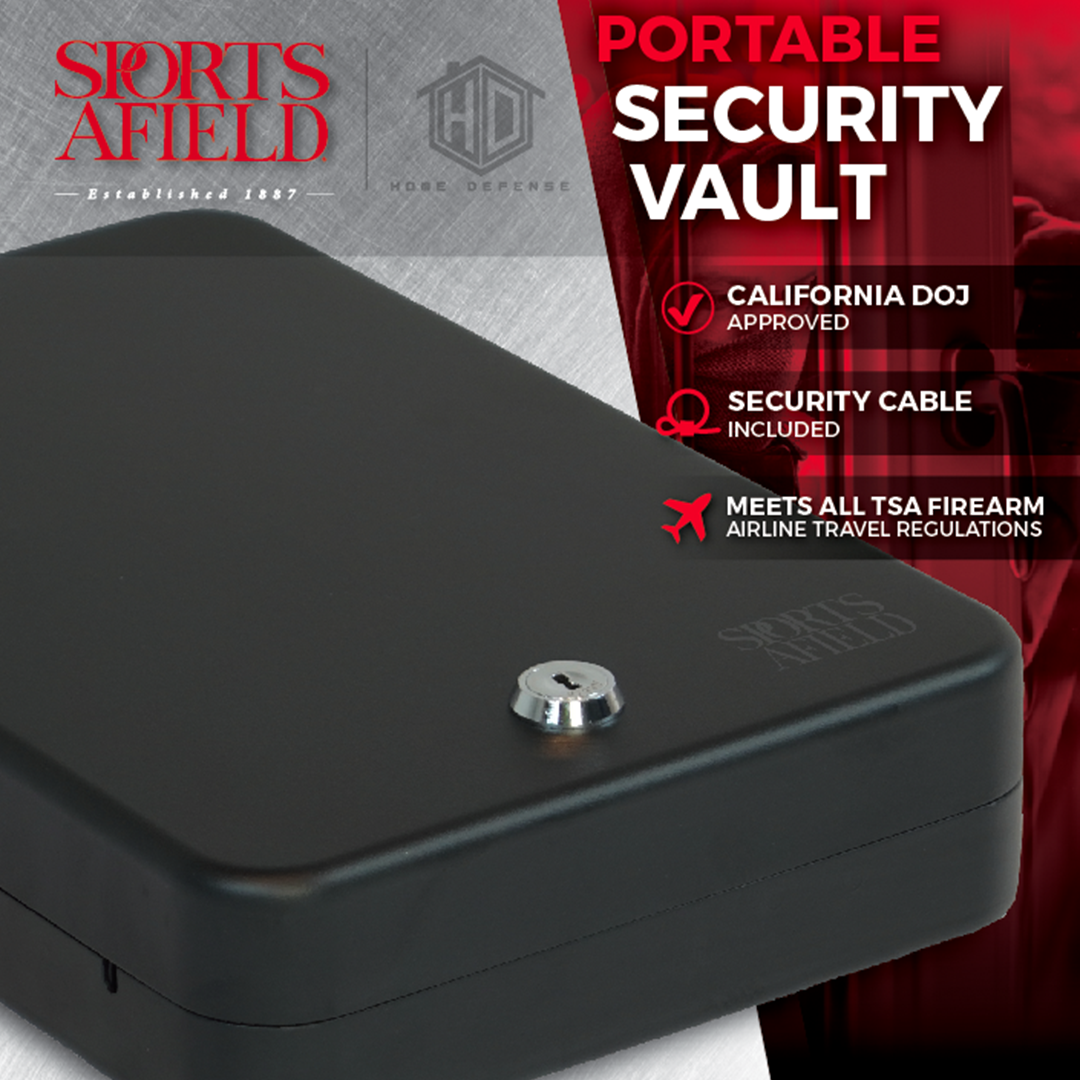 Sports Afield Home Defense SA-CV3-K Portable Security Vault