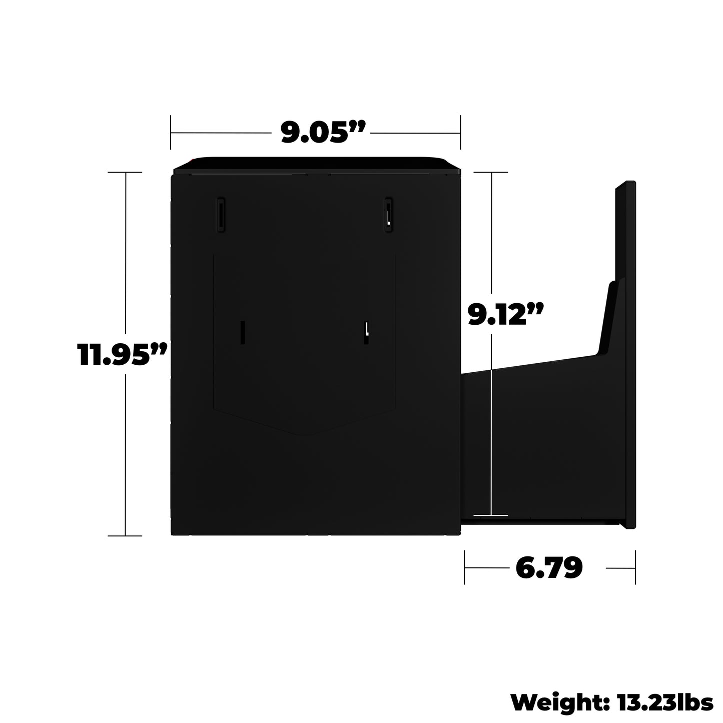 Sports Afield Home Defense SA-HD7-BIO Biometric Handgun Vault